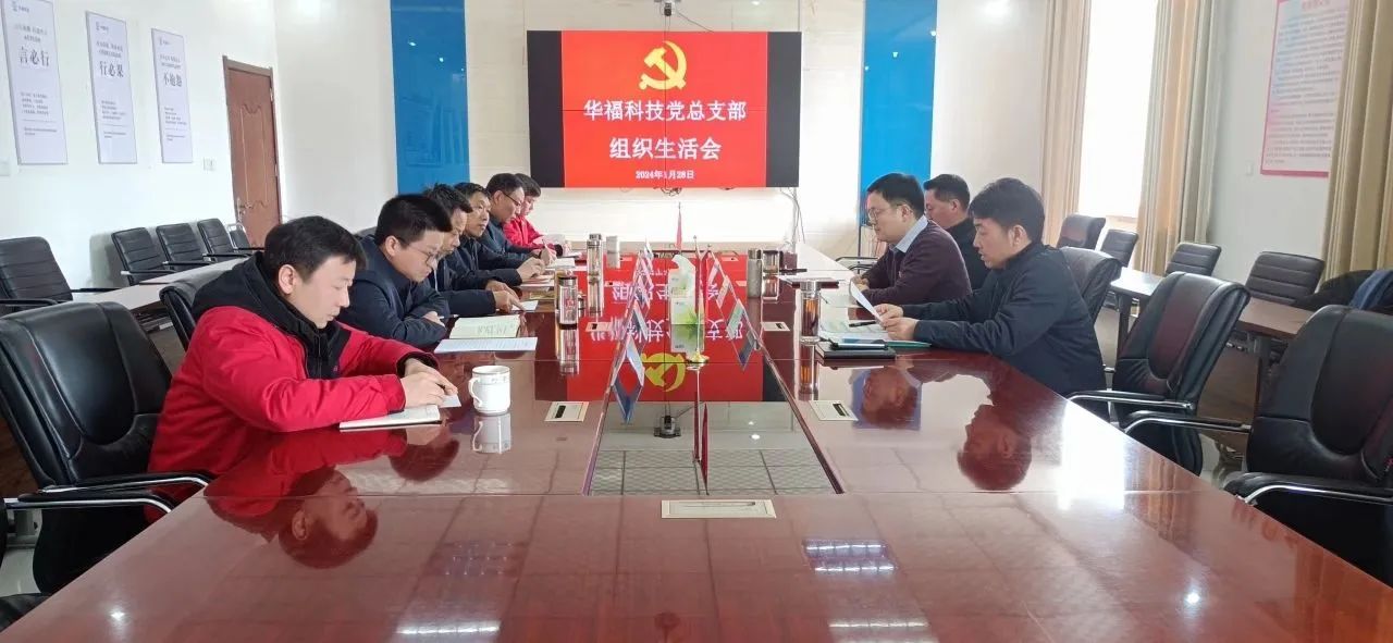 Liu Zhongdao, secretary of Le Huaguang Party Committee, attended the special organization meeting of the General Party Branch of Huafu Science and Technology